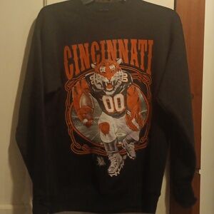 🤠Cincinnati Bengals Pullover Sweatshirt Mens Size Small